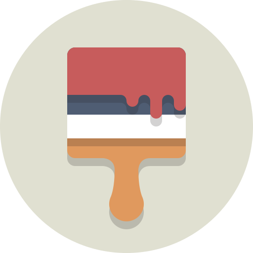 Brush, paint, paint brush icon